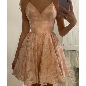 Sherri Hill Homecoming Pink Dress